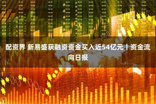 配资界 新易盛获融资资金买入近54亿元丨资金流向日报